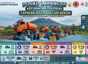 Distribusikan 780 Ribu Liter Air Bersih untuk Warga TerdampakDistribusikan 780 Ribu Liter Air Bersih untuk Warga Terdampak