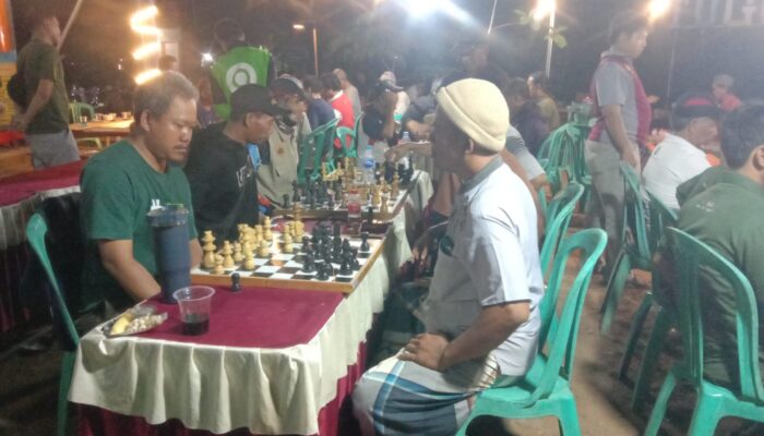 Semarak Kemerdekaan RI ke-81, PPHBN Ulujami Gelar Turnamen Catur Antar Instansi