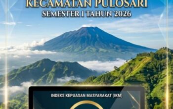 Pelayanan Publik Kecamatan Pulosari Raih Predikat Sangat Baik, Nilai IKM Semester I 2026 Capai 88,05