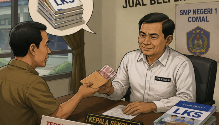 Bayang-Bayang Bisnis LKS di SMPN 1 Comal, Siswa Diduga Terjebak Kewajiban Beli Buku Lewat Jalur Senyap