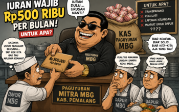 Mitra MBG Pemalang Dipungut Iuran Rp500 Ribu per Bulan, Publik Pertanyakan Peruntukannya